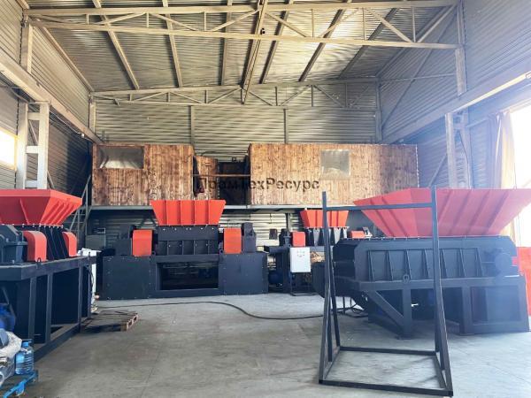 Шредер ШДП-600 для пластика, резины, дерева, бумаги, шин, картона, металла, костей